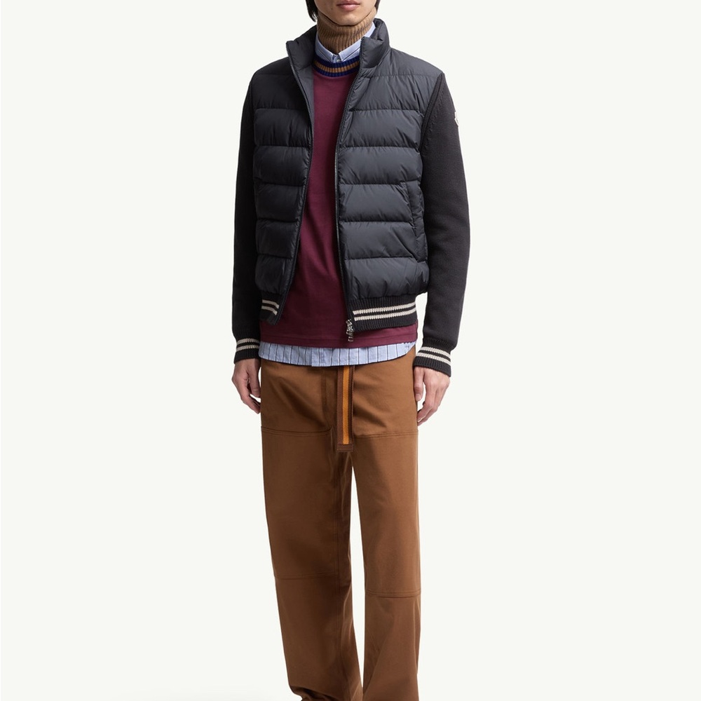 Moncler Black Puffer Jacket